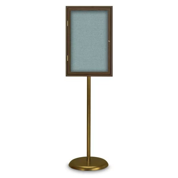 Corkboard, Triple Door, Radius Frame, 96x48